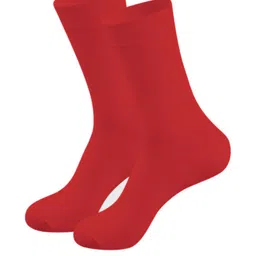 MUKHAKSH Unisex Red Socks-picture-20