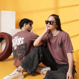 Rigo Unisex Typography Printed T-shirt-15