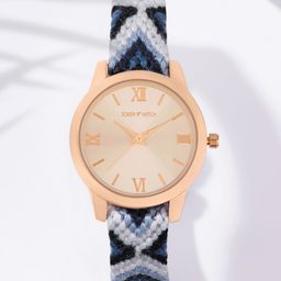 JOKER & WITCH Women Dial & Braided Straps Analogue Watch AMWW844-image-14