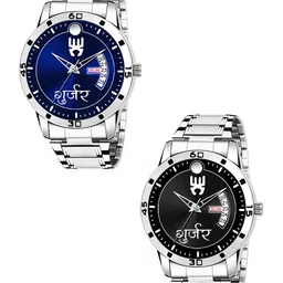 TARIDO Men Pack Of 2 Printed Dial Analogue Watch combowatch_TD9017SM041-47