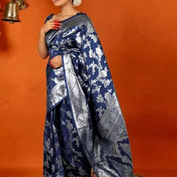 Subham Woven Design Zari Banarasi Saree-image-76
