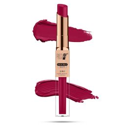 RED 4 Double Matt 2 In 1 Long Lasting Liquid Lipstick - 8 g - 122-6