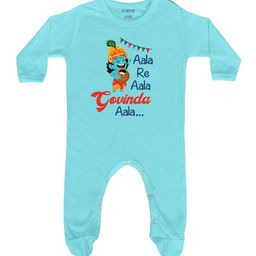 FFLIRTYGO Infants Janmashtami Printed Cotton Sleepsuit-image-54