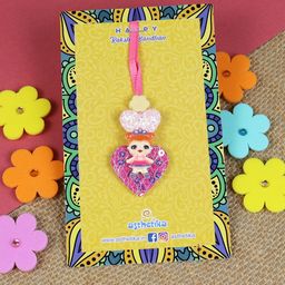 Asthetika Little Doll Lumba Rakhi With Roli Chawal-image-99