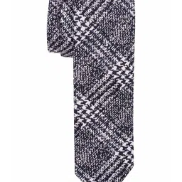 The Tie Hub Men Woven Design Silk Broad Tie-picture-27
