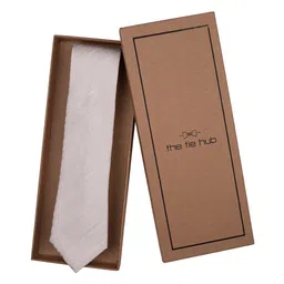 The Tie Hub Men Striped Silk Broad Tie-13