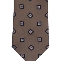 The Tie Hub Men Geometric Printed Broad Tie image 2