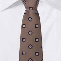 The Tie Hub Men Geometric Printed Broad Tie image 5