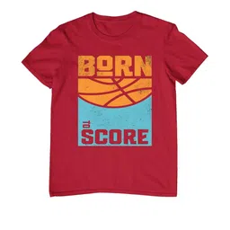 TeeSlix Unisex Red Tshirts-6