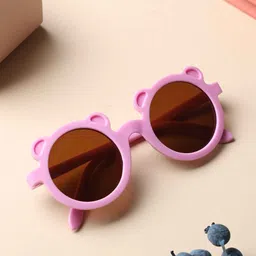 KICKS & CRAWL Kids Round Sunglasses LEY-1010154-Pink-111