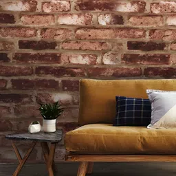 INDIAN ROYALS Brown & Red Printed Self-Adhesive & Durable Wall Sticker-image-95