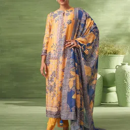 SAUNDH Geometric Printed Unstitched Dress Material-image-31