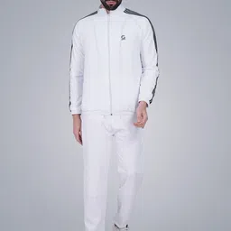 GOTO Striped Mock Collar Tracksuits-image-22