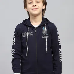 Monte Carlo Boys Typography Detailed Hooded Sweatshirt with T-Shirt-picture-14