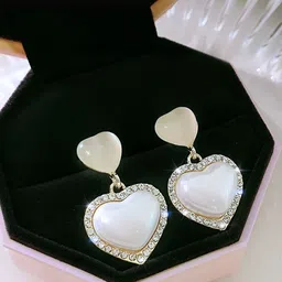 DressBerry Women Cute Heart Shape Korean Earring-picture-32