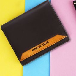 Provogue Men Printed PU Two Fold Wallet-10