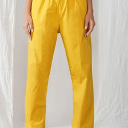 zuri Women Relaxed Straight Leg Trousers-image-71