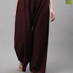 Valles365 by S.C. Women 2 Flared Palazzos-image-84