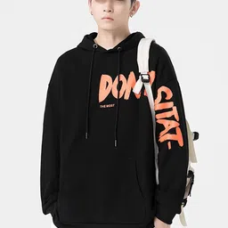 StyleCast x Revolte Men Printed Hooded Sweatshirt-picture-46