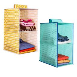 prettykrafts Yellow & Blue 2 Pieces Reusable Multi-Utility Organisers-image-74