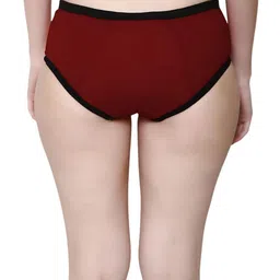 Kilvis Women Maroon Briefs-picture-17