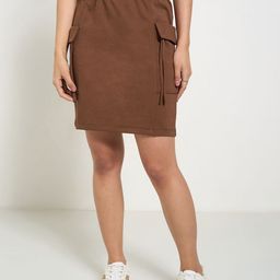People Women Straight Above Knee Length Skirts-image-73
