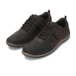 ERGON Men Colourblocked Leather Sneakers-image-91