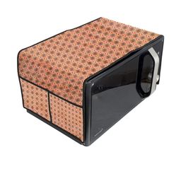 The Furnishing Tree Waterproof & Dustproof PVC Microwave Oven Top Cover with 4 Utility Pockets Surf-image-91