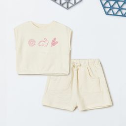 max Girls Printed Top with Shorts-picture-16