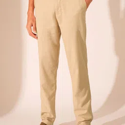 SELECTED Men Slim Fit Chinos Trousers-picture-43