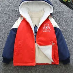 INCLUD Boys Colourblocked Open Front Jacket image 1