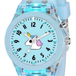 SWADESI STUFF Unisex Kids Dial & Straps Analogue Multi Function Watch MULTI LIGHT SKY UNICORN image 5