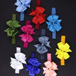 Xivir Girls Set of 5 Bow Hairbands-21