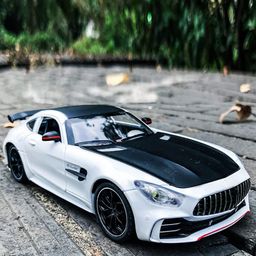 UKAXA Kids 1:24 BMW M-3 Model Diecast Metal Car With Light Sound Pullback Openable Door-13