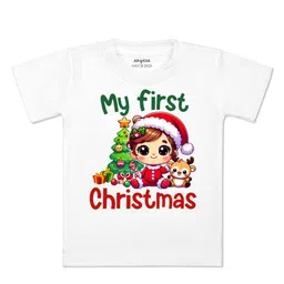 Arvesa Kids Typography Printed Applique T-shirt-picture-16