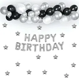 Special You 43-Pcs Black & White Happy Birthday Decor-image-68