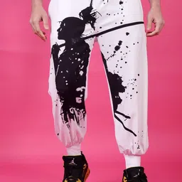 YELLOW TREE Men Printed Mid-Rise Joggers-picture-27