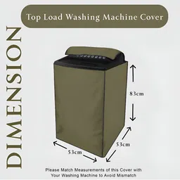 Star Weaves Olive Top Load Fully Automatic Washing MachineCover-13