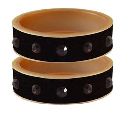 Vidhya Kangan Black Plastic Bangles-27