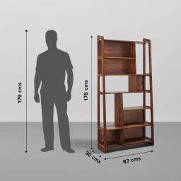 sleepyhead Solid Wood Open Book Shelf image 2