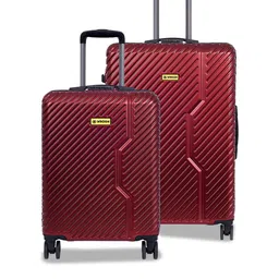 WROGN Set Of 2 Polycarbonate Hard- Sided Trolley Bag-29