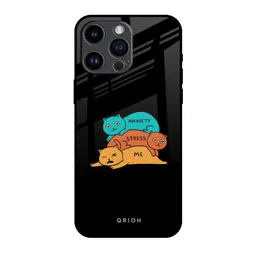 QRIOH Quirky Printed iPhone 14 Pro Max Back Case Mobile Accessories-image-31