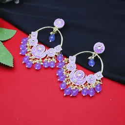 J & C Fashion Arena Women Classic Chandbalis Earrings-picture-30
