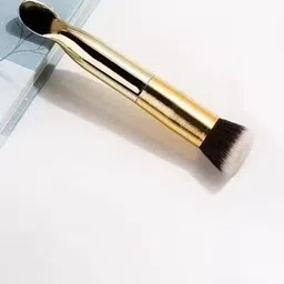PURRPALAX 2-In-1 Double Makeup Face Brush- Golden-picture-15