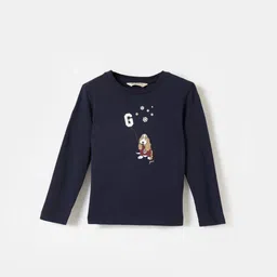 GANT Boys Animal Graphic Printed Round Neck Pure Organic Cotton T-Shirt-picture-31