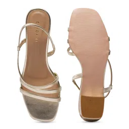ERIDANI Textured Ethnic Block Mules with Bows image 5