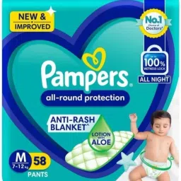 Medium size baby diapers - M-picture-14