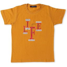 NeuVin Boys Typography Printed Round Neck Cotton T-shirt-image-75