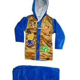 LeafBird Kids Printed Hooded Sweatshirt With Trousers-image-87