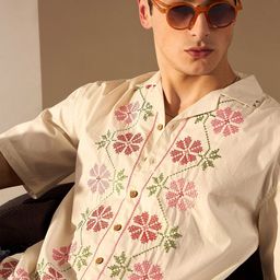 DENNISON Men Relaxed Opaque Casual Shirt-image-84